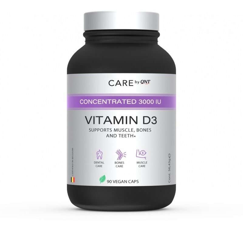 QNT Care Vitamin D3, 90 capsules